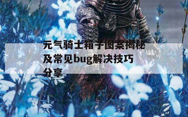 元气骑士箱子图案揭秘及常见bug解决技巧分享