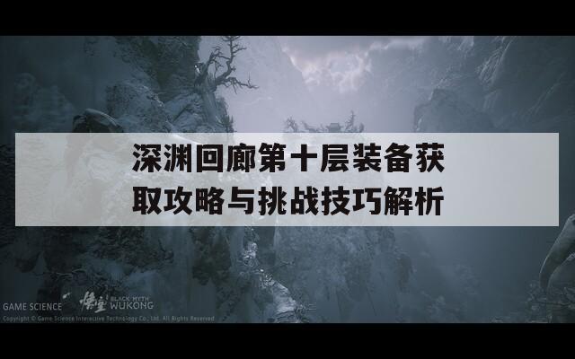 深渊回廊第十层装备获取攻略与挑战技巧解析