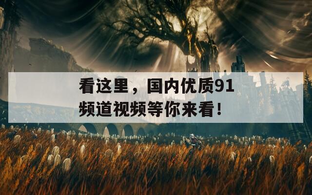 看这里，国内优质91频道视频等你来看！