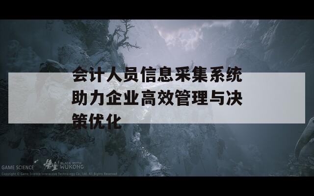 会计人员信息采集系统助力企业高效管理与决策优化