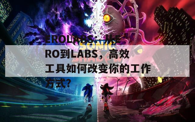 EROLABS：从ERO到LABS，高效工具如何改变你的工作方式？