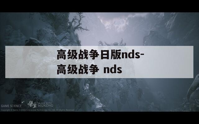 高级战争日版nds-高级战争 nds