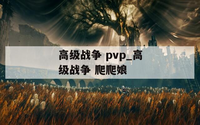 高级战争 pvp_高级战争 爬爬娘