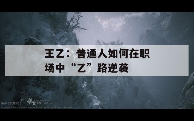 王乙：普通人如何在职场中“乙”路逆袭