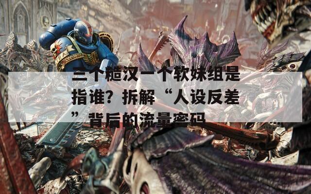 三个糙汉一个软妹组是指谁？拆解“人设反差”背后的流量密码