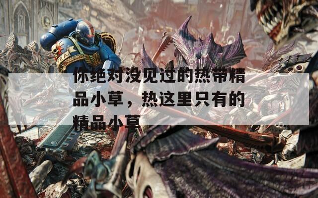 你绝对没见过的热带精品小草，热这里只有的精品小草